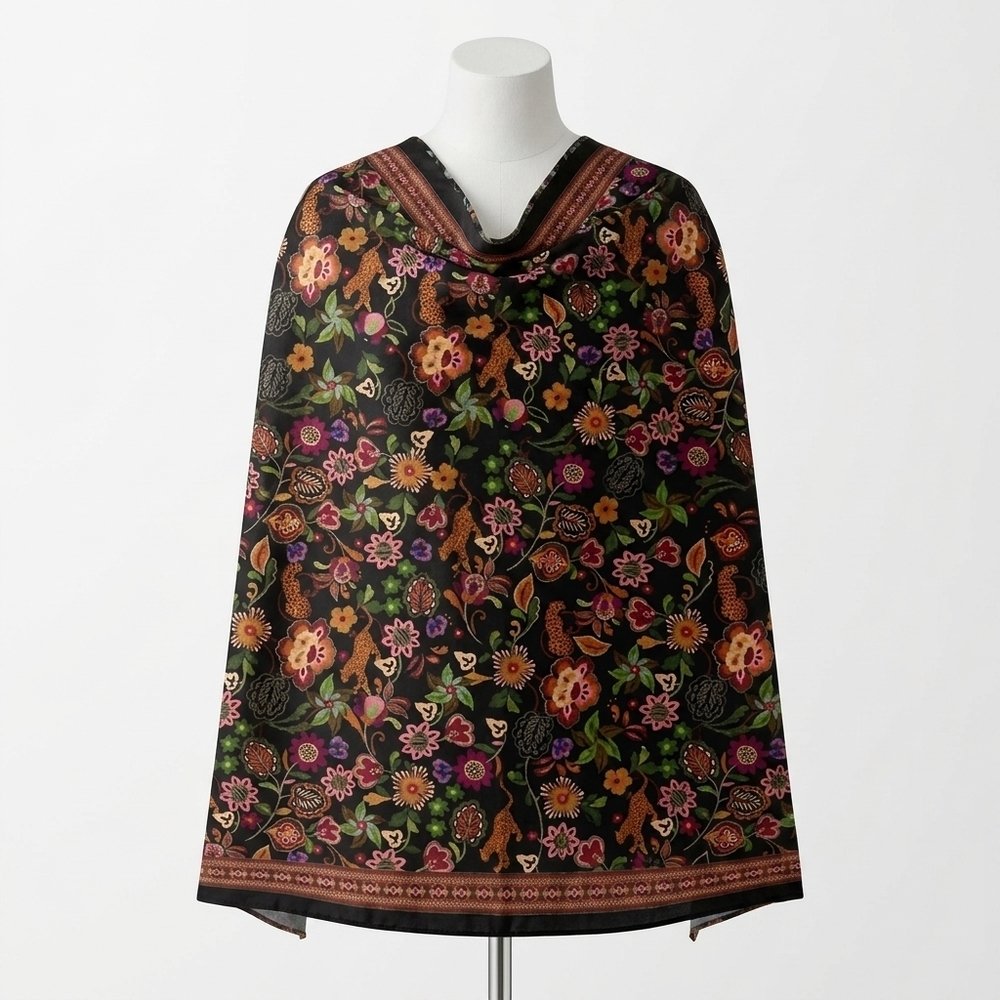 NEW JOHNNY WAS maxima travel blanket in black multi